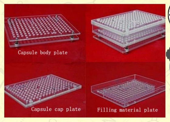 Herstellungs-Ausrüstungs-Loch-Geldstrafen-Kapsel-Shells der hohen Qualität AS-400 füllende Platte pharmazeutische