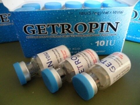 Peptid menschlichen Wachstumshormons Getropin HGH für große starke Muskel-Verbesserung